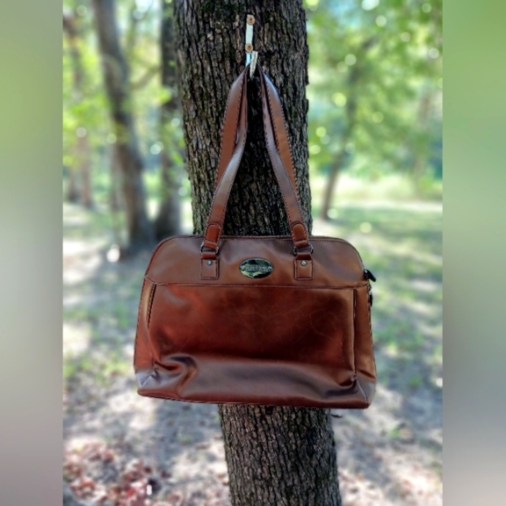 Kenneth Cole New York Brown Laptop Bag